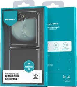 Nillkin Etui Nillkin Camshield Flip Leather Samsung Galaxy Z Flip 6 black/czarny 6