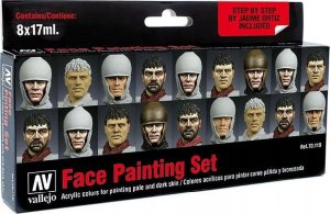 Vallejo Vallejo: 70.119 - Model Color - Figure - Face Painting (8 x 18 ml) 1