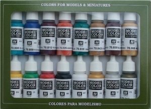 Vallejo Vallejo: 70.142 - Model Color - Medieval Colors (16 x 18 ml) 1