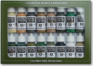 Vallejo Vallejo: 70.109 - Model Color Set - Allied Forces WWII (16 x 18 ml) 1