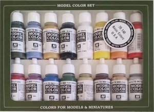 Vallejo Vallejo: 70.140 - Model Color - Figure - Basic Colors USA (16 x 18 ml) 2
