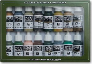 Vallejo Vallejo: 70.114 - Model Color Set - German Camouflage WWII (16 x 18 ml) 1