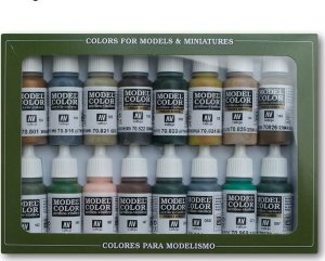Vallejo Vallejo: 70.114 - Model Color Set - German Camouflage WWII (16 x 18 ml) 2