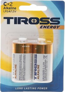 Tiross TIROSS BATERIA ALKAICZNE LR14 2szt. 1