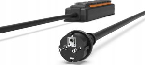 Hama LISTWA ANTYPRZEPIĘCIOWA 3GN SCHUKO, BIAŁA, 1,4M, 3680W, 6.000A 4