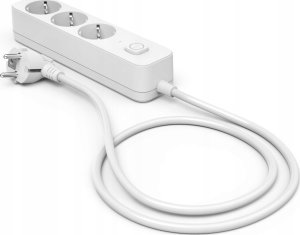 Hama LISTWA ANTYPRZEPIĘCIOWA 3GN SCHUKO, BIAŁA, 1,4M, 3680W, 6.000A 8