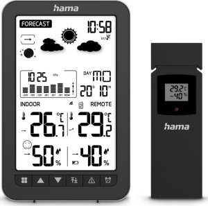 Hama STACJA POGODY KO SAMUI TERMOMETR HIGROMETR  BAROMETR 2