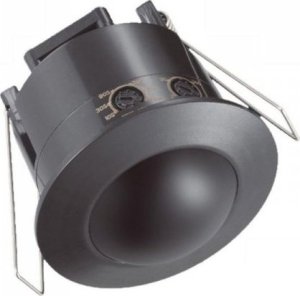 V-TAC Czujnik Ruchu Sufitowy 360st Wpuszczany Okrągły Czarny FULL BLACK V-TAC VT-8029 1
