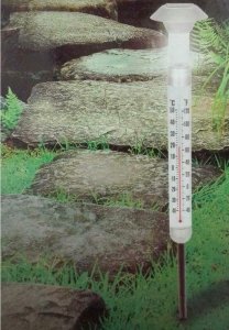 Dekoracja świąteczna Grundig TERMOMETR SOLARNY Z OSWIETLENIEM LED wys 97CM GRUNDIG 3