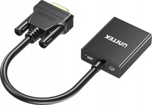 Adapter AV Unitek HDMI - D-Sub (VGA) czarny (V1112ABK01) 2