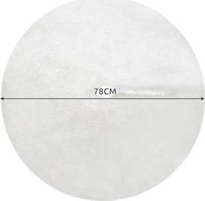 Dekoracja świąteczna Ruhhy Mata dywanik pod choinkę 72cm Ozdoba dekoracja świąteczna 2