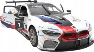 Rastar Klocki Konstrukcyjne Auto Rastar RC 1:18 BMW M8 GTE Białe 66 Elementów 2
