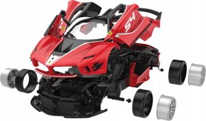 Rastar Klocki Konstrukcyjne Auto Rastar 1:18 Ferrari FXXK EVO Czerwone 88 Elementów 2