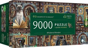 Trefl Puzzle Prime Whiskered Wonders 9000 elementów 1