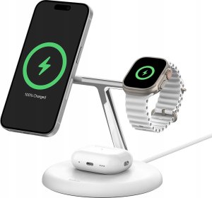 Ładowarka Belkin Boost Charge Pro 3-in-1 Indukcyjna  (WIZ023VFWH) 3