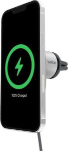Belkin Belkin BoostCharge Pro Smartfon Srebrny, Biały USB Bezprzewodowe ładowanie Szybkie ładowanie Automatyczna 3