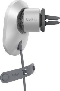 Belkin Belkin BoostCharge Pro Smartfon Srebrny, Biały USB Bezprzewodowe ładowanie Szybkie ładowanie Automatyczna 5