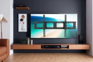 VETOUSON SUPER Mocny Uchwyt do Telewizora 50-120 cali 120KG regulacja nachylenia 10