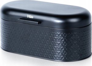 Chlebak Vilde Chlebak Pojemnik na Chleb Stalowy Mały Czarny Solidny VILDE 34 x 20 x 15 cm 2