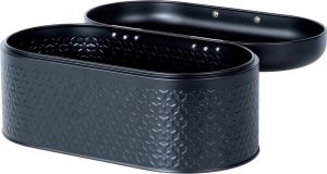 Chlebak Vilde Chlebak Pojemnik na Chleb Stalowy Mały Czarny Solidny VILDE 34 x 20 x 15 cm 8