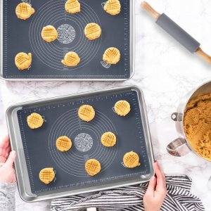 Vilde Zestaw Stolnica Wałek do Ciasta Silikonowa Nieprzywierająca VILDE 64x45 cm 4