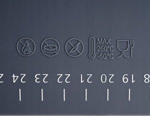 Vilde Zestaw Stolnica Wałek do Ciasta Silikonowa Nieprzywierająca VILDE 64x45 cm 5