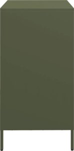 vidaXL vidaXL Szafka, oliwkowa, 68x39x73,5 cm, stal walcowana na zimno 6