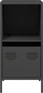 vidaXL vidaXL Szafka, czarna, 35x39x73,5 cm, stal walcowana na zimno 4