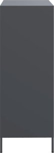 vidaXL vidaXL Szafka, antracytowa, 68x39x103,5 cm, stal 6