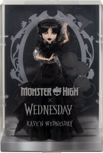 Mattel Monster High x Wednesday Rave'N Balowa sukienka HXJ03 10