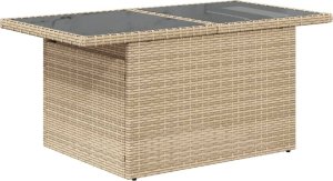 vidaXL 6-cz. zestaw mebli ogrodowych z poduszkami, beżowy, polirattan 5