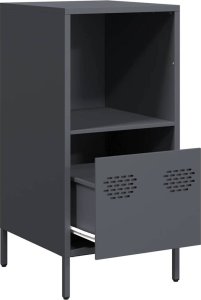 vidaXL vidaXL Szafka, antracytowa, 35x39x73,5 cm, stal walcowana na zimno 5