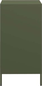vidaXL vidaXL Szafka, oliwkowa, 35x39x73,5 cm, stal walcowana na zimno 6