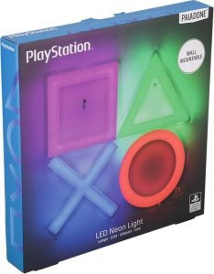 Paladone Paladone Playstation Lampka neonowa LED ścienna (Neon Light Wall Mountable LED) 1