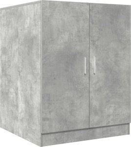 vidaXL Szafka na pralkę, szarość betonu, 70,5x71,5x91,5cm 2