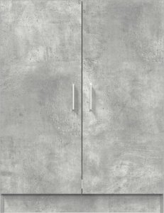 vidaXL Szafka na pralkę, szarość betonu, 70,5x71,5x91,5cm 4