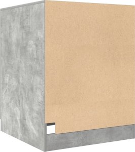vidaXL Szafka na pralkę, szarość betonu, 70,5x71,5x91,5cm 6
