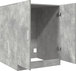 vidaXL Szafka na pralkę, szarość betonu, 70,5x71,5x91,5cm 7