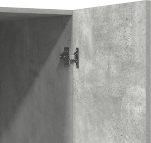 vidaXL Szafka na pralkę, szarość betonu, 70,5x71,5x91,5cm 8