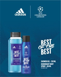 Adidas ADIDAS UEFA 9: CHAMPIONS LEAGUE Prezentowy zestaw kosmetyków męskich 1