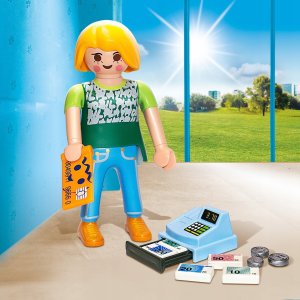 Figurka Playmobil 706851 Playmobil Kasjerka Figurka City Sprzedawca 2