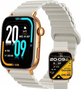 Smartwatch Colmi Smartwatch Colmi C8 Max z magnetycznym paskiem (złoty) 10