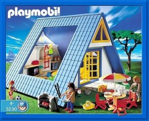 Playmobil KLOCKI PLAYMOBIL 3230 LETNISKOWY DOMEK 3