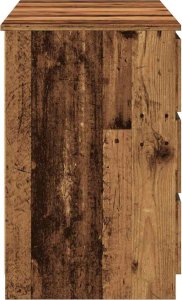 vidaXL Biurko, stare drewno, 140x50x77 cm 5