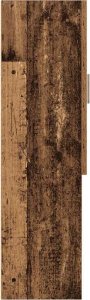 vidaXL Szafka na pralkę, stare drewno, 70,5x25,5x90 cm 5