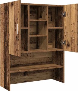 vidaXL Szafka na pralkę, stare drewno, 70,5x25,5x90 cm 7