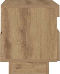 vidaXL Szafka pod TV z oświetleniem LED, dąb artisan, 80x35x40 cm 7
