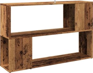 vidaXL vidaXL Regał na książki, stare drewno, 100x24x63 cm 6