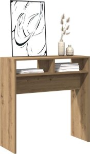 vidaXL vidaXL Stolik konsolowy, dąb artisan, 78x30x80 cm 3