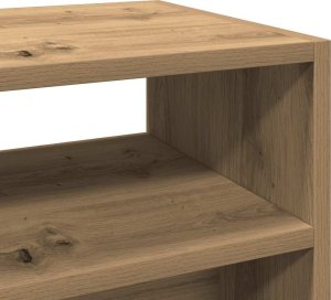 vidaXL vidaXL Stolik konsolowy, dąb artisan, 78x30x80 cm 7